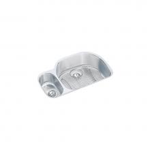 Elkay ELUH3221LDBG - 18 Gauge Stainless Steel 31.5'' x 21.125'' x 7.5'' Double Bowl Under