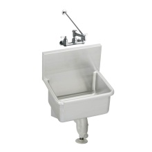 Elkay ESSW2118C - Stainless Steel 21'' x 17-1/2'' x 12 Wall Hung Service Sink Kit