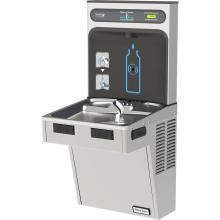 Elkay HTHB-HACG8SS-NF - Halsey Taylor HydroBoost Bottle Filling Station, & Single ADA Cooler, High Efficiency Non-Filt