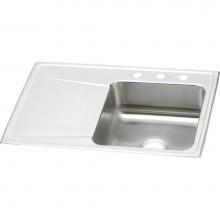 Elkay ILR3322RMR2 - 18 Gauge Stainless Steel 33'' x 22'' x 7.625'' Single Bowl Drop-in K