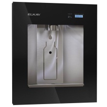Elkay LBWD2C00BKC - ezH2O Liv Pro In-wall Commercial Filtered Water Dispenser Non-refrigerated 220-240V Midnight Black