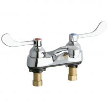 Elkay LK402T4 - DECK MNT 4IN CS, 1PC SPT, 1PC WRIST BLD HNDL, 4IN