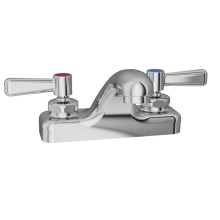 Elkay LK403L2 - 4'' Centerset with Exposed Deck Faucet with Pop-up Drain Integral Spout 2'' Le