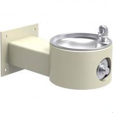 Elkay LK4405FRKBGE - Outdoor Fountain Wall Mount Non-Filtered, Non-Refrigerated Freeze Resistant Beige