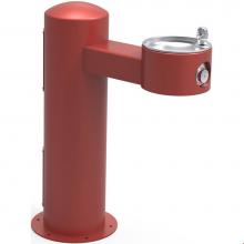 Elkay LK4410RED - Outdoor Fountain Pedestal Non-Filtered Non-Refrigerated, Red