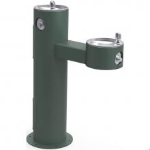 Elkay LK4420FRKEVG - Outdoor Fountain Bi-Level Pedestal Non-Filtered, Non-Refrigerated Freeze Resistant Evergreen