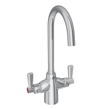 Elkay LK500LGN05L2 - Single Hole with Concealed Deck Laminar Flow Faucet with 5'' Gooseneck Spout 2'&apo