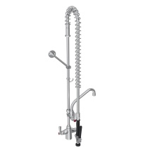 Elkay LK543AF08LC - Single Hole Concealed Deck Mount Faucet 44'' Flexible Hose with 1.2 GPM Spray Head + 8&a