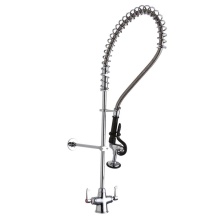 Elkay LK543LC - Single Hole Concealed Deck Mount Faucet 44'' Flexible Hose w/1.2 GPM Spray Head 2'&