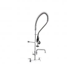 Elkay LK843AF08LC - DUAL LVR FAUCET-PRE RINSE-LF