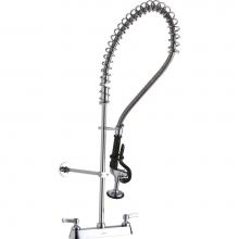 Elkay LK843LC - DUAL LVR FAUCET-PRE RINSE-LF