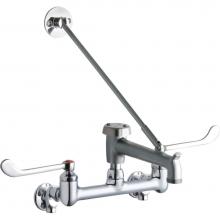 Elkay LK940BR07T6S - WALL MNT 8IN, BUCKET HK 7IN SPT ROUGH, 1PC WRIST BLD HNDL, 6