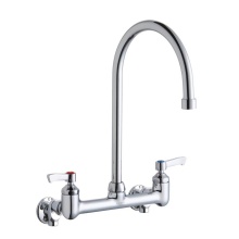 Elkay LK940GN08L2S - Scrub/Handwash 8'' Centerset Wall Mount Faucet with 8'' Gooseneck Spout 2&apos
