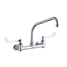 Elkay LK940HA10T6H - Foodservice 8'' Centerset Wall Mount Faucet with 10'' High Arc Spout 6'&a