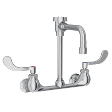 Elkay LK940VS07T4H - Service/Utility 8'' Centerset Wall Mount Faucet with 7'' Vented Spout 4'&