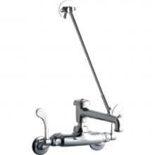 Elkay LK945BP07T4T - WALL MNT 4IN, BUCKET HK POL 7IN SPT, 1PC WRIST BLD HNDL, 4IN