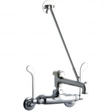 Elkay LK945BP07T6T - WALL MNT 4IN, BUCKET HK POL 7IN SPT, 1PC WRIST BLD HNDL, 6IN