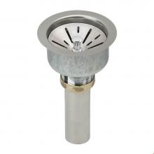 Elkay LK99S - Deluxe Drain with Satin Finish 3-1/2'' Type 304 Stainless Steel Body
