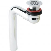 Elkay LKAD174LO - Ekay 1-1/2'' or 1-5/8'' Drain Outlet Fitting Chrome Plated Brass and Elbow