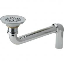 Elkay LKAD18 - 3-1/2'' Drain Chrome Plated Brass Body and LKADOS Tailpiece