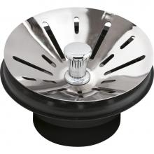 Elkay LKDS99 - 3-1/2'' Garbage Disposal Stopper / Strainer for use with Perfect Drain-Chrome Polished S