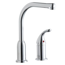 Elkay LKF413945RSFFC - Everyday Kitchen Faucet with Remote Lever Handle Restricted Spout Chrome Kit with Bubbler and Vand