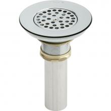 Elkay LKVR18B - 3-1/2'' Drain Type 304 Stainless Steel Body Vandal Resistant Grid Strainer