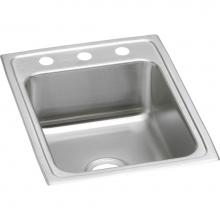 Elkay LR17220 - 18 Gauge Stainless Steel 17'' x 22'' x 7.625'' Single Bowl Drop-in K