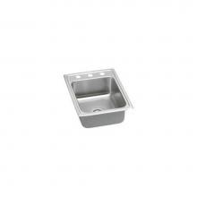 Elkay LR1722X - 18 Gauge Stainless Steel 17'' x 22'' x 7.625'' Single Bowl Drop-in K