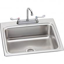 Elkay LR2522C - 18 Gauge Stainless Steel 25'' x 22'' x 8.125'' Single Bowl Drop-in K