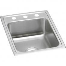 Elkay LRAD1722600 - Lustertone Classic Stainless Steel 17'' x 22'' x 6'', Single Bowl Dr