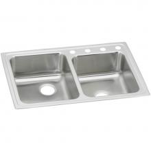 Elkay LRAD25065S2 - Lustertone Classic Stainless Steel 33'' x 22'' x 6-1/2'', S2-Hole Of