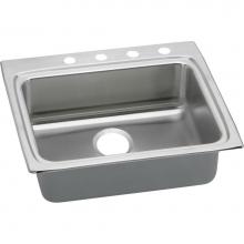 Elkay LRAD2522455 - Lustertone Classic Stainless Steel 25'' x 22'' x 4-1/2'', Single Bow