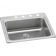 Elkay LRAD252265PD5 - 18 Gauge Stainless Steel 25'' x 22'' x 6.5'' Single Bowl Drop-in Kit