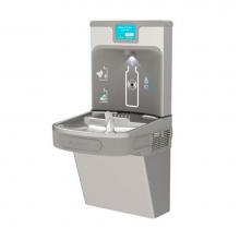 Elkay LZS8WSLP - Enhanced Filtered  Bottle Filling Station And Single ADA Cooler Filtered Refrigerated Light Gray H