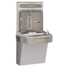Elkay LZSDWSLK - ezH2O Bottle Filling Station with Single ADA Cooler Filtered Non-Refrigerated Light Gray