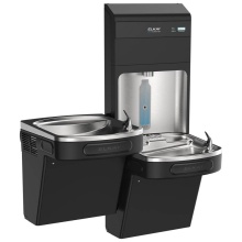Elkay LZSTL8WSBPRO-UV - Pro Filtration Bottle Filling Station & Bi-Level ADA Cooler Refrigerated Ultra-Capacity Lead +