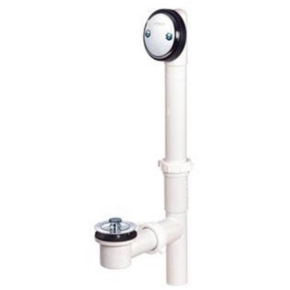 Gerber Classics PVC Lift & Turn Drain for Standard Tub Chrome