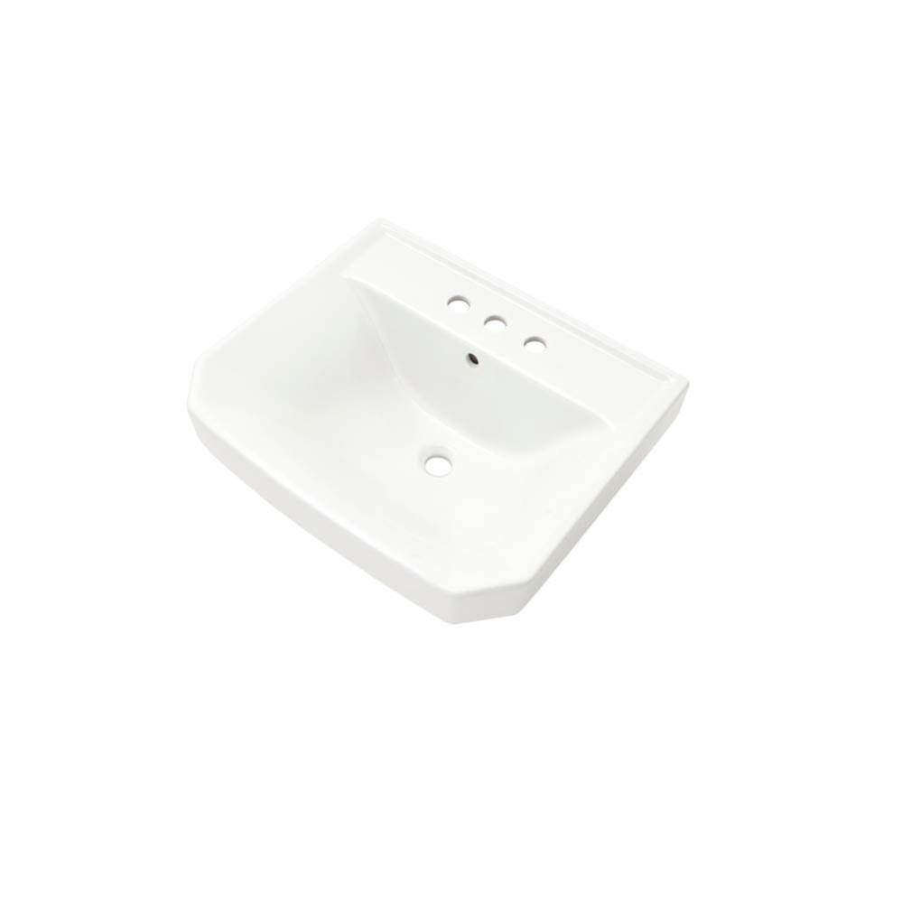 Viper Petite Ped Top 21.88''x18.5'' 4''CC White