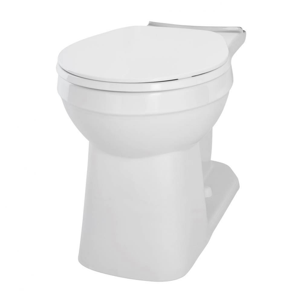 Elite 1.28/1.6gpf Simple CT ADA RF Toilet Bowl White