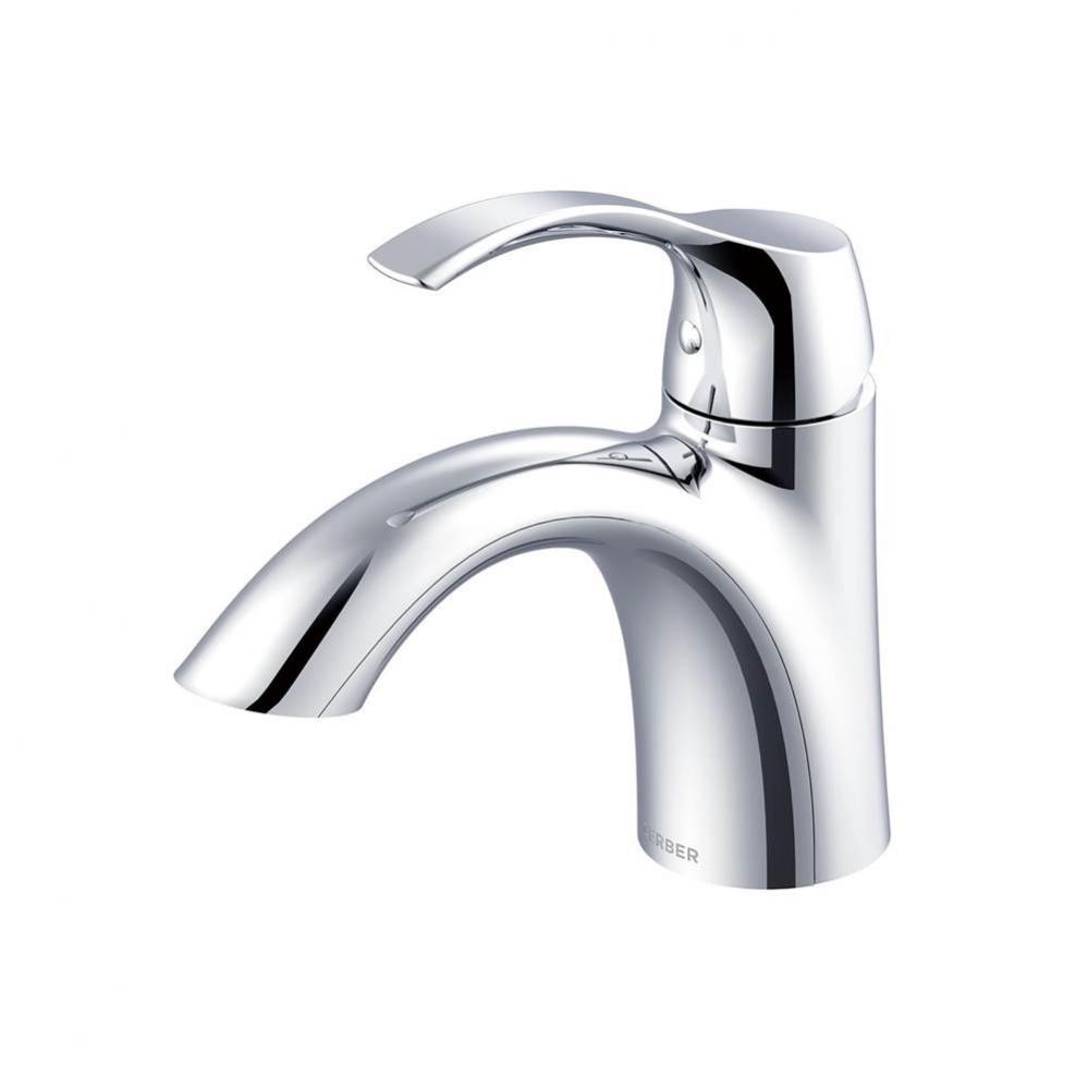 Antioch 1H Lavatory Faucet Single Hole Mount w/ 50/50 Touch Down Drain 1.2gpm Chrome