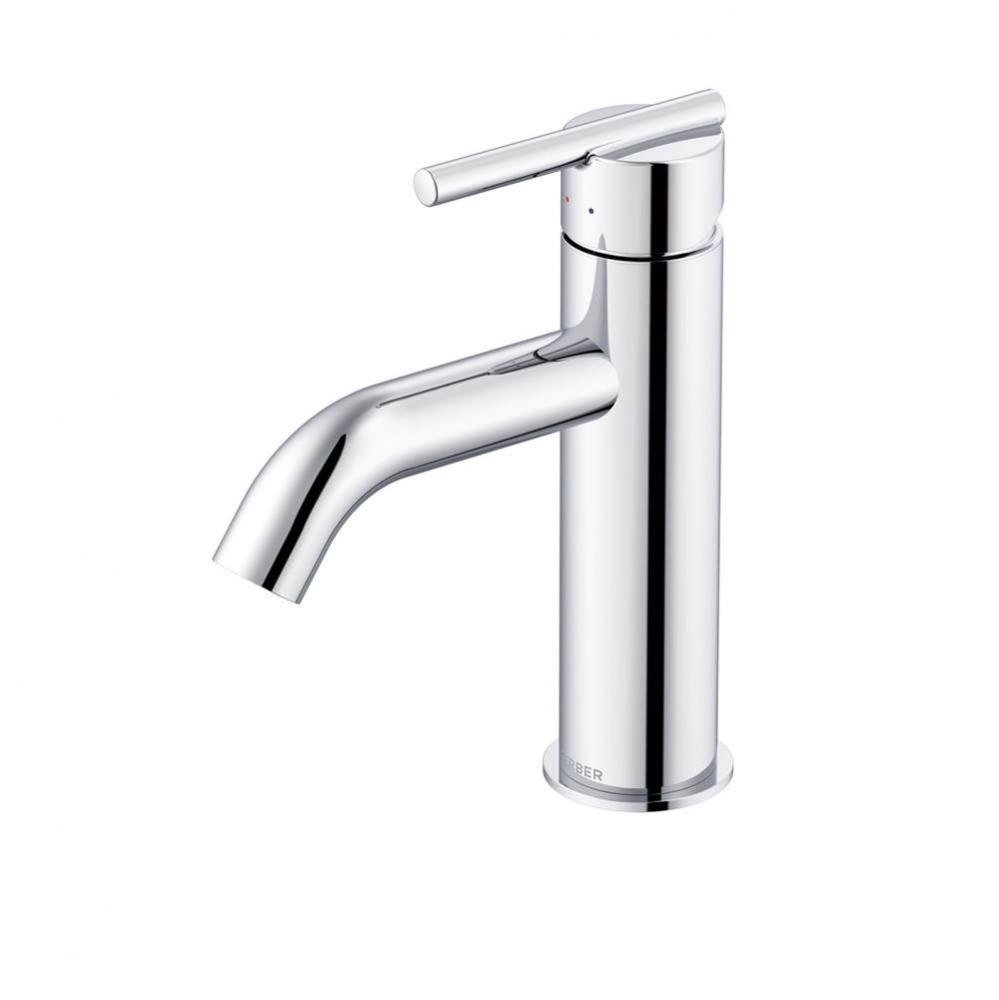 Parma 1H Lavatory Faucet w/ Metal Touch Down Drain & Optional Deck Plate Included 1.2gpm Chrom