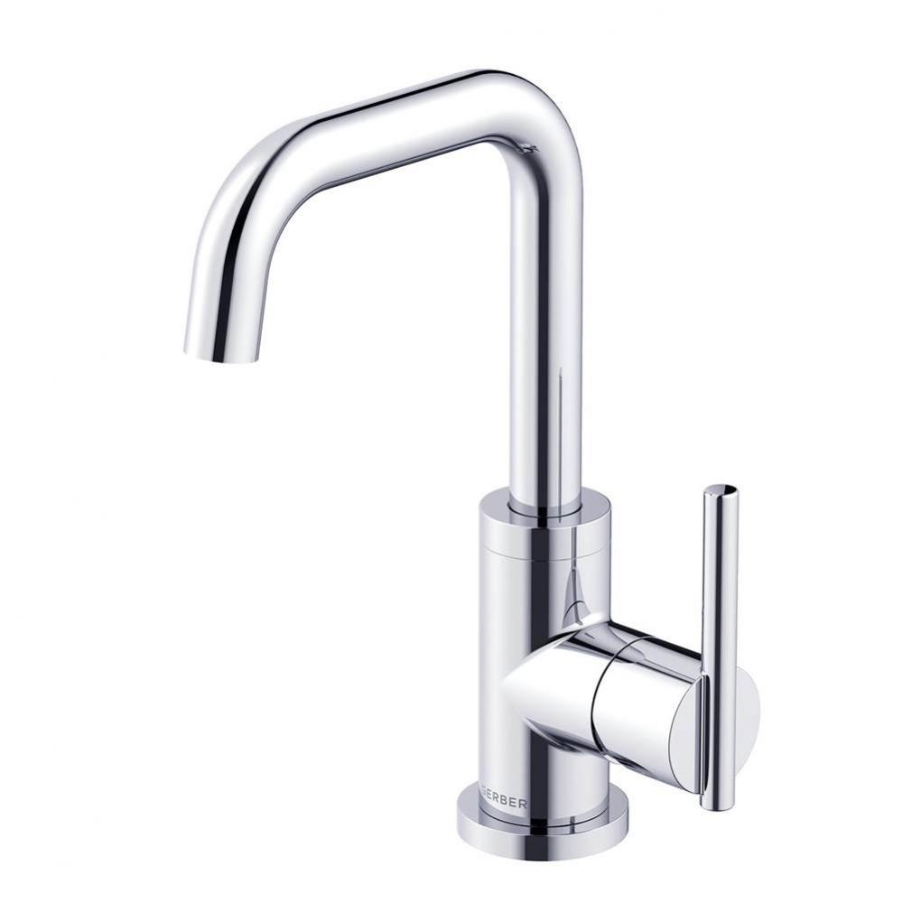 Parma 1H Lavatory Faucet w/ Metal Touch Down Drain 1.2gpm Chrome