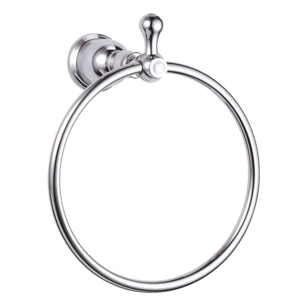 Opulence Towel Ring Chrome