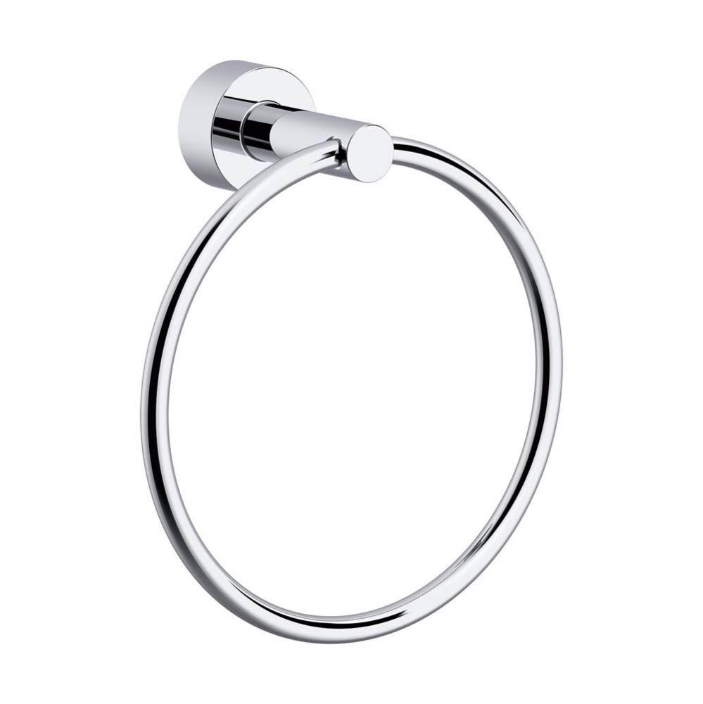 Parma Towel Ring Round Chrome