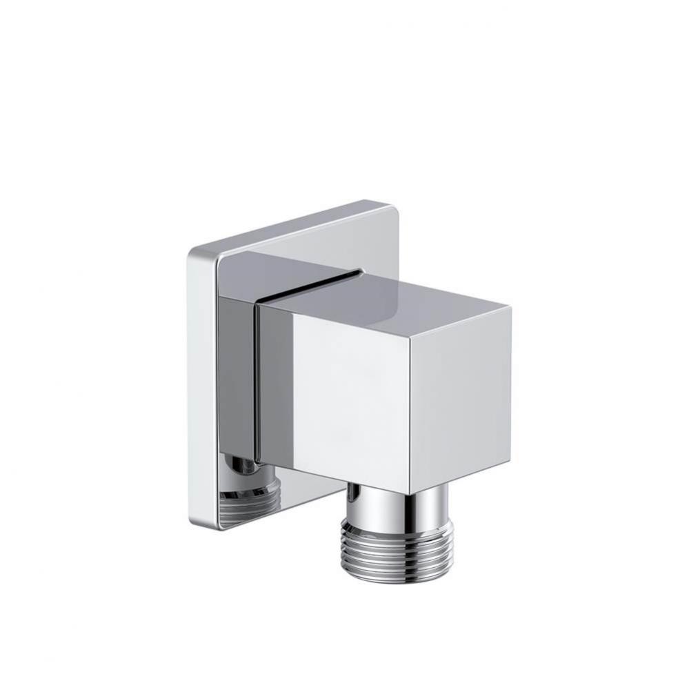 Square Supply Elbow Chrome
