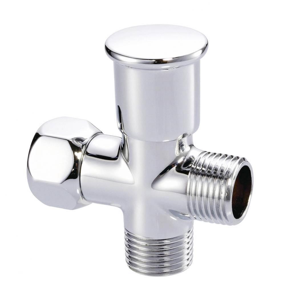 Push Pull Showerarm Diverter Chrome