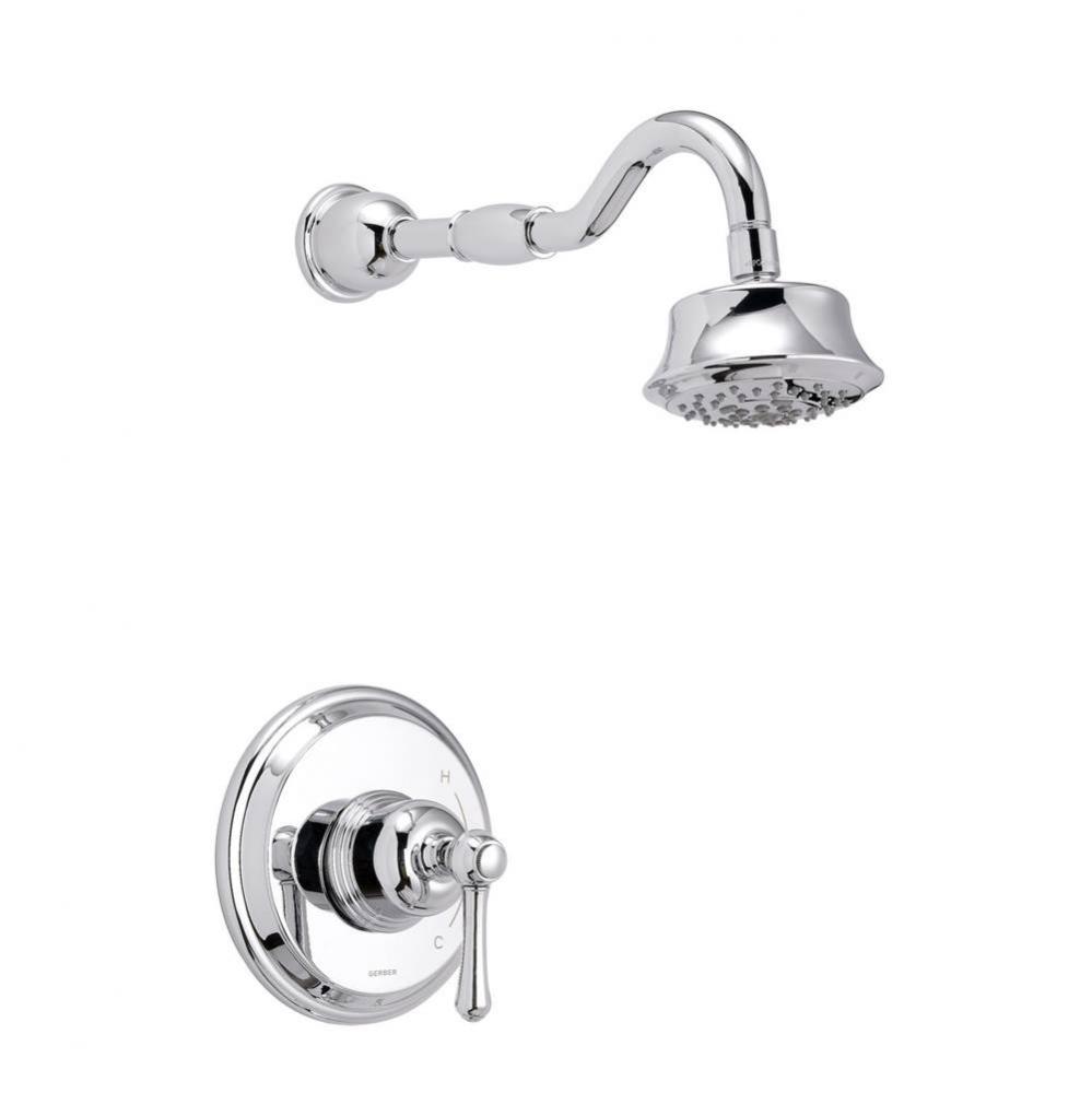 Opulence 1H Shower Only Trim Kit & Treysta Cartridge w/ 5 Function Showerhead 1.75gpm Chrome