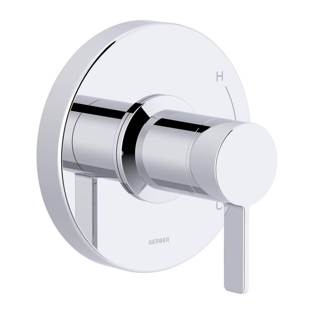 Amalfi 1H Pressure Balance Trim Kit & Treysta Cartridge for Valve Only Chrome