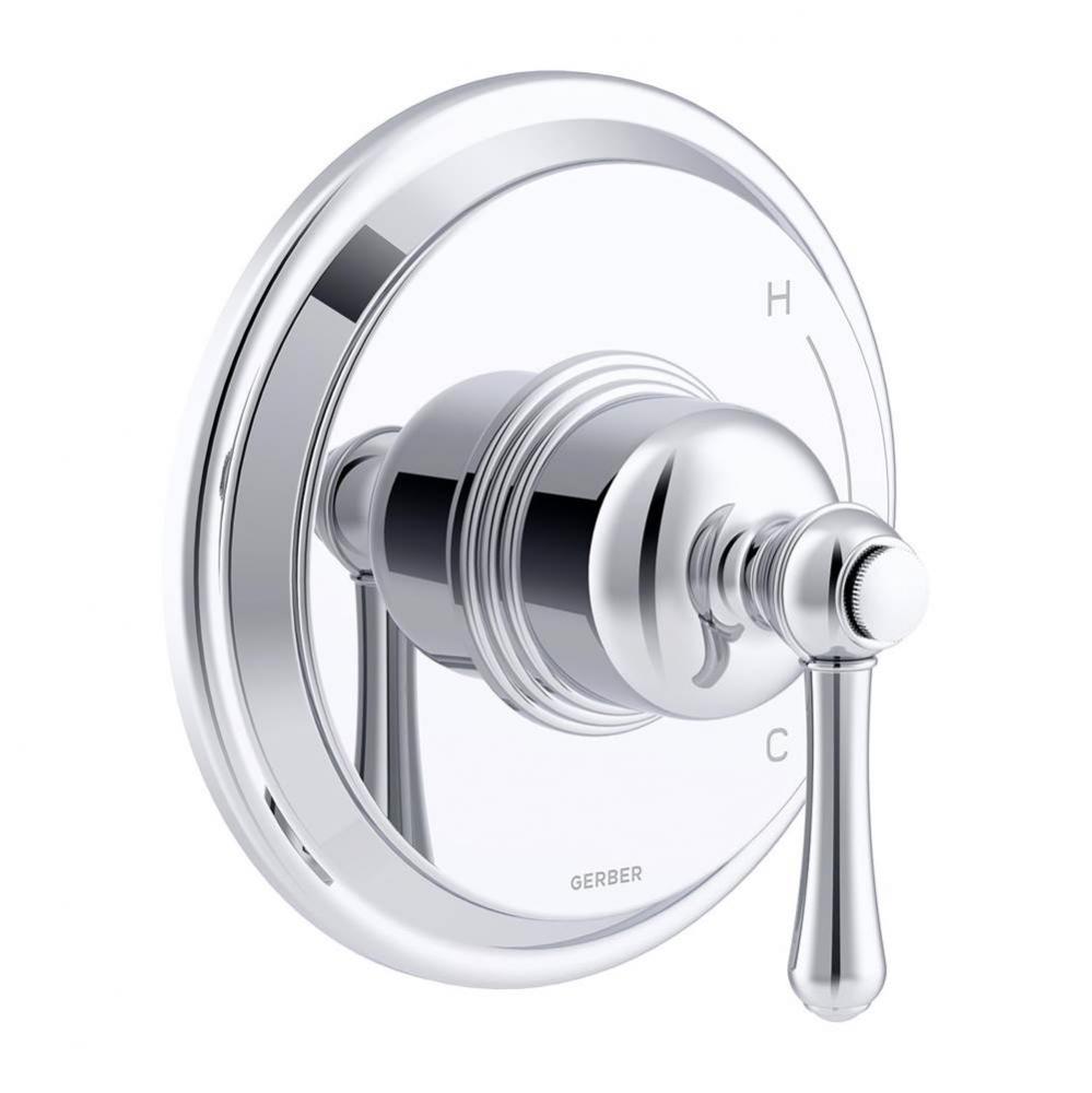 Opulence 1H Pressure Balance Trim Kit & Treysta Cartridge for Valve Only Chrome